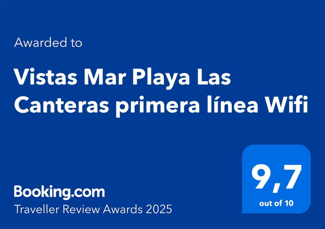Vistas Mar Playa Las Canteras Primera Linea Wifi Las Palmas de Gran Canaria Extérieur photo